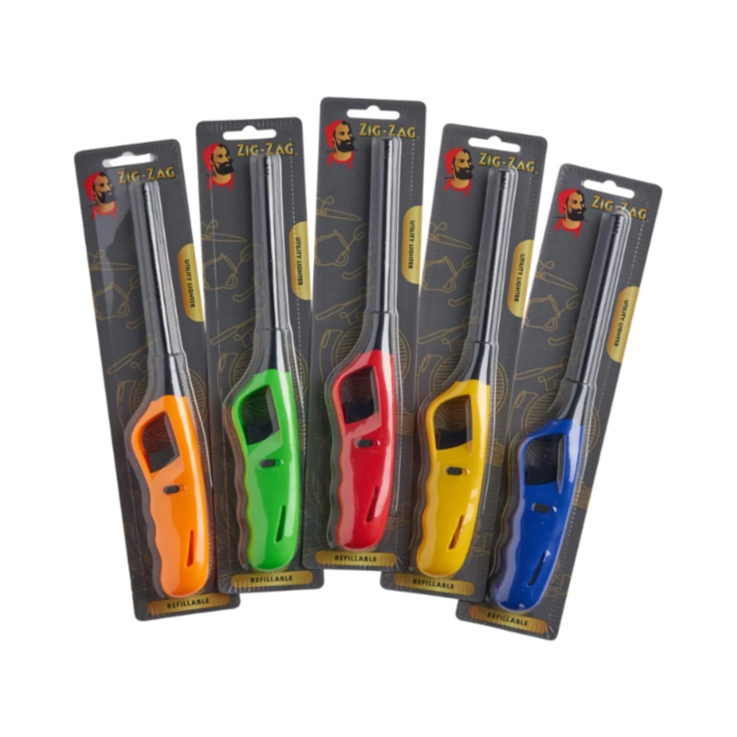 5 ZIG ZAG BBQ Lighters