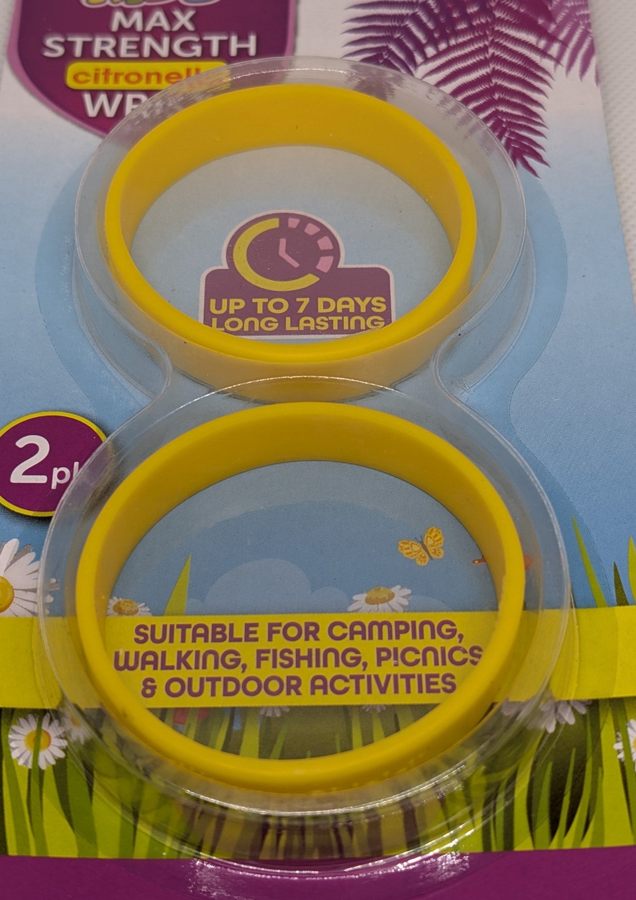 Mosquito / Citronella Wrist Bands - Adults or Children - Lasts upto 7 Days