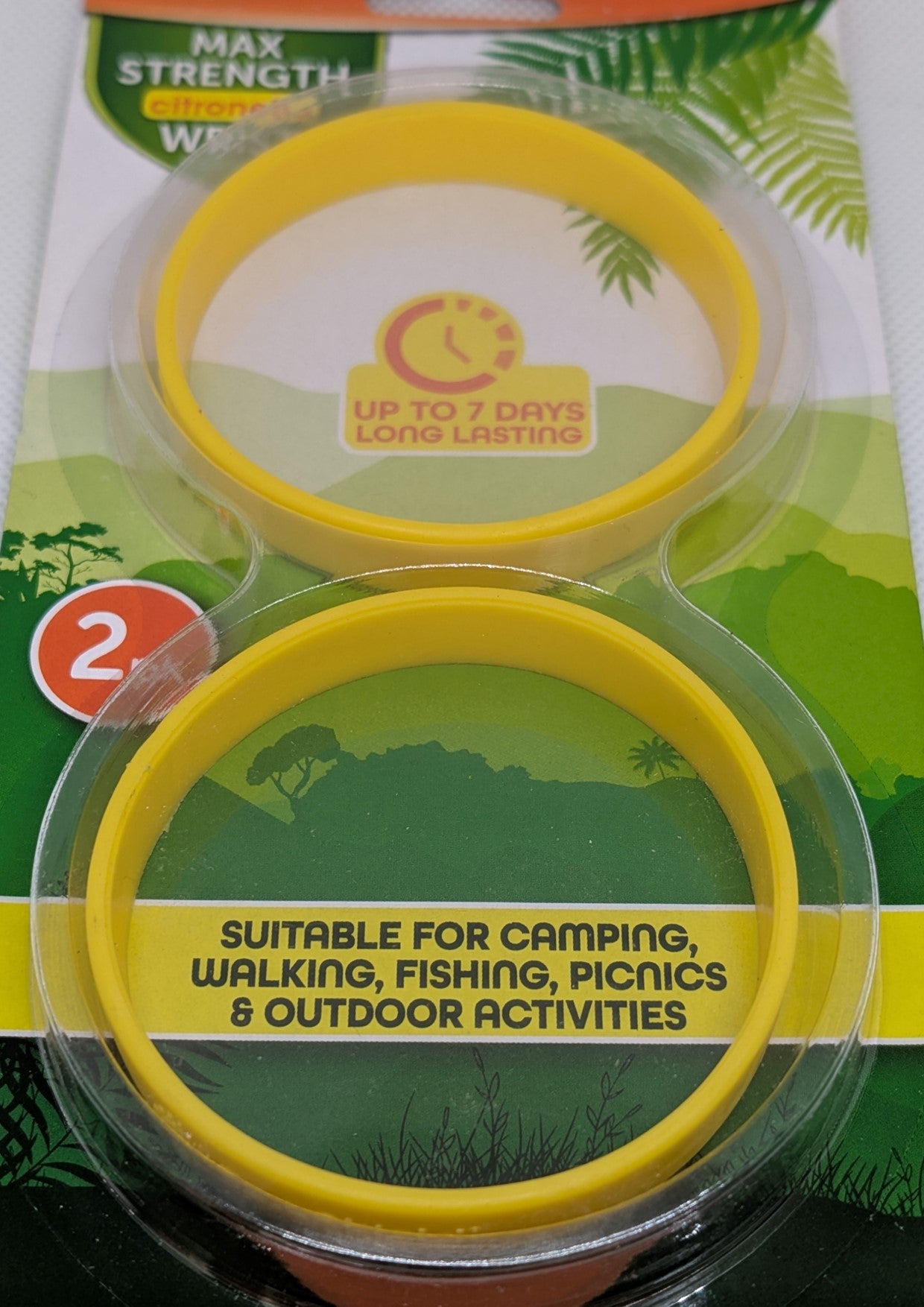 Mosquito / Citronella Wrist Bands - Adults or Children - Lasts upto 7 Days
