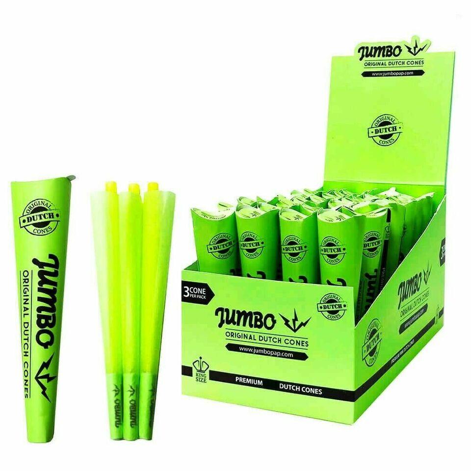 Jumbo Kingsize Pre-Rolled Cones (Green)