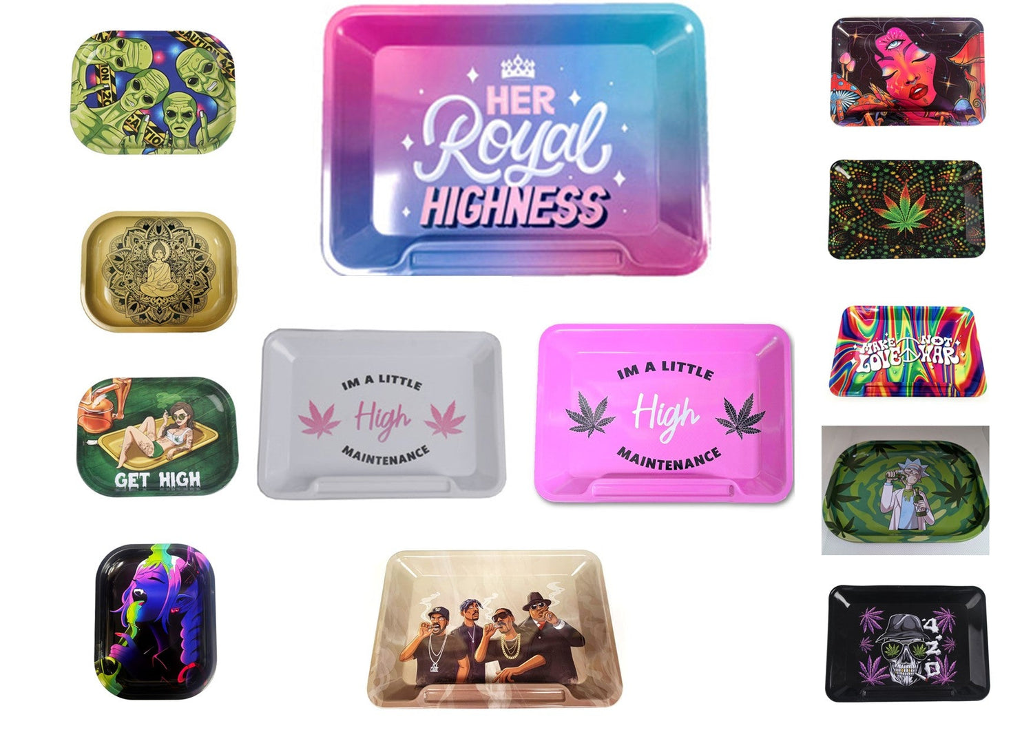 Rolling Trays & Boxes