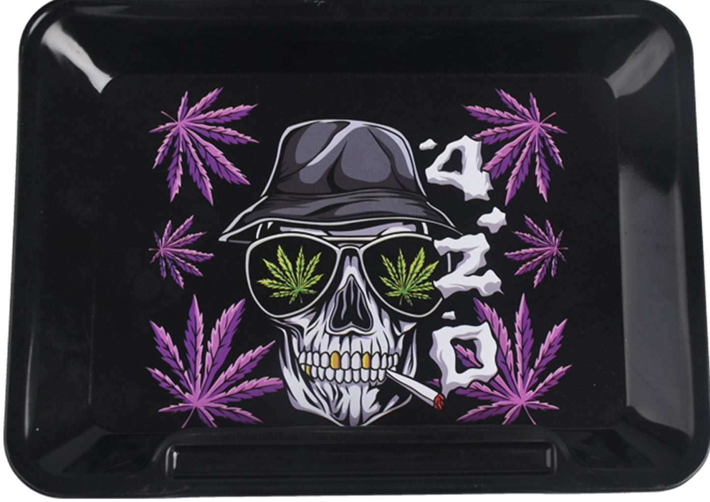 Skull Rolling Tray Set 205mm x 145mm