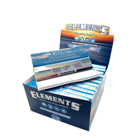 3 Packs of King Size Blue Elements with Roach