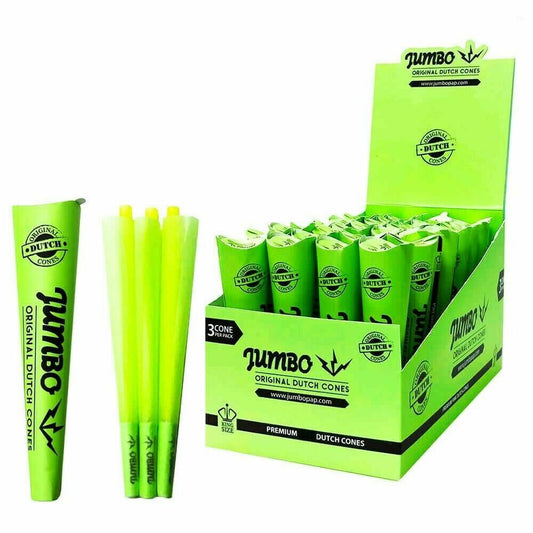 Jumbo Kingsize Pre-Rolled Cones (Green)