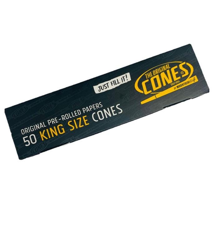 100 Pre Rolled King Size Cones By The Original Cones - 2 packs of 50