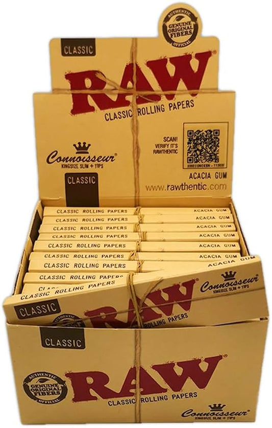 RAW Classic King Size Connoisseur - RAW and Roach