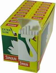 Swan Extra Slim Filter tips - Full carton of 20 boxes
